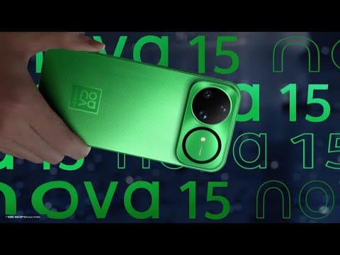 Huawei Nova 15 Ultra : le smartphone qui défie l’iPhone 16 Pro et le Galaxy S26 😱📱