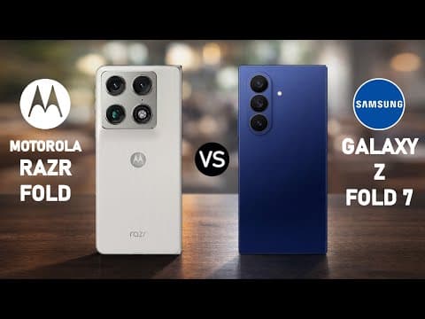 Motorola RAZR FOLD vs Samsung Galaxy Z FOLD 7