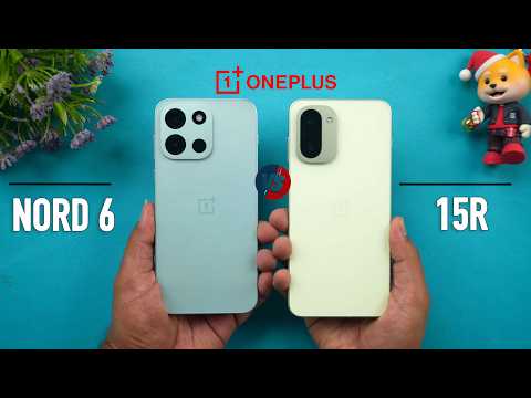OnePlus Nord 6 vs OnePlus 15R Speedtest Comparison | AnTuTu | Geekbench