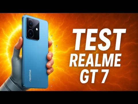Tu vas oublier ta batterie externe avec ce Realme GT 7 🔋(TEST)