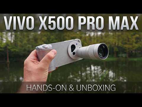 Vivo X500 Pro Max Unboxing &amp; In-Depth First Look