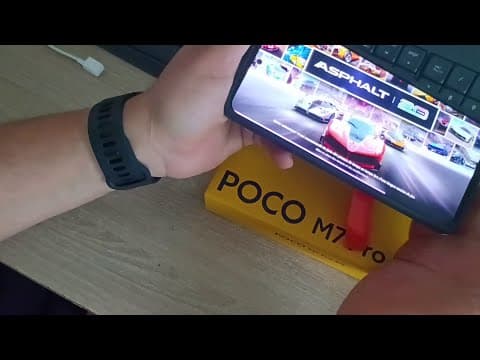 Unboxing, test du Smartphone Xiaomi POCO M7 Pro 5G, 12+512Go,  Photo 50Mpx, 5110mAh, AMOLED 120Hz.