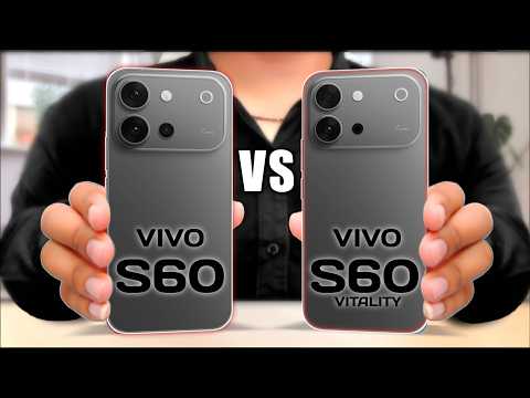 Vivo S60 Vs Vivo S60 Vitality || Full Comparison ⚡