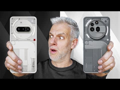 Je teste le + BEAU SMARTPHONE à - de 500€ : Nothing Phone (3a) &amp; (3a) Pro