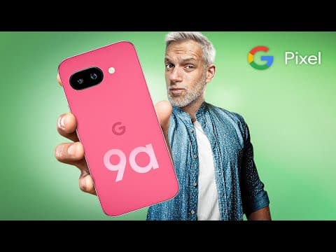 Je Teste l'EXCELLENT SMARTPHONE avec IA à 549€ (Google Pixel 9a)
