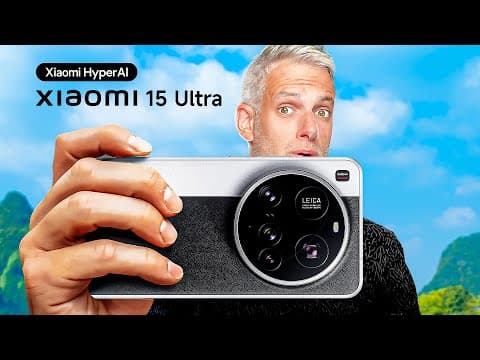 Je teste le XIAOMI 15 ULTRA (le Photophone Ultime ?)