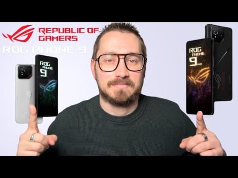 Asus ROG Phone 9 et 9 Pro : Les smartphones ultimes pour gamer !