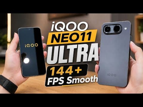 iQOO NEO 11 Ultra Unboxing 🔥 144+ FPS Gaming Test &amp; Display Review!