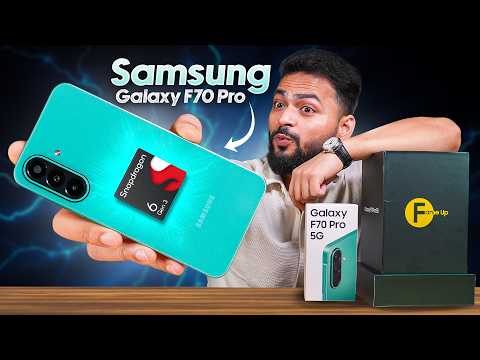 Samsung Galaxy F70 Pro 5G Review ⚡️ | 50MP + 6000mAh 🔋 | Best Smartphone under ₹25000 ? 🤯