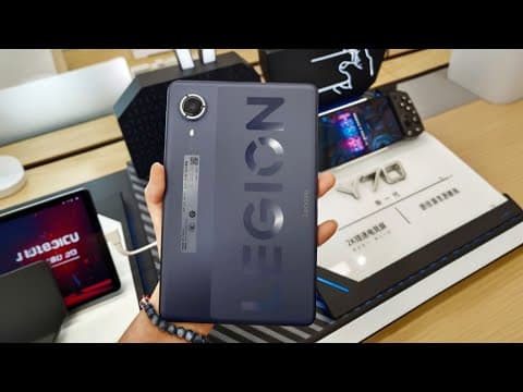 Lenovo Legion Y700 Infinite 5G Ai Gaming Tablet Unboxing &amp; Review | Legion C700 Review!