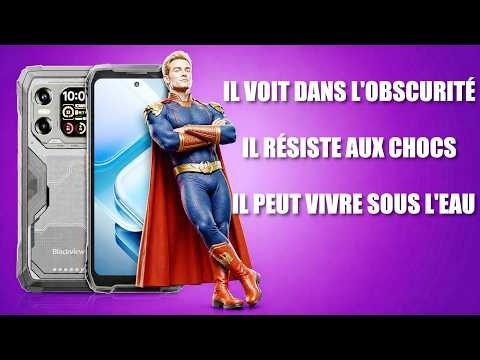 Test Blackview XPLORE X1, le smartphone tout-terrain.