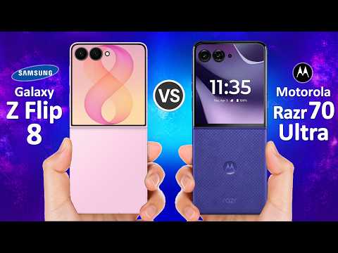 Samsung Galaxy Z Flip 8 VS Motorola Razr 70 Ultra