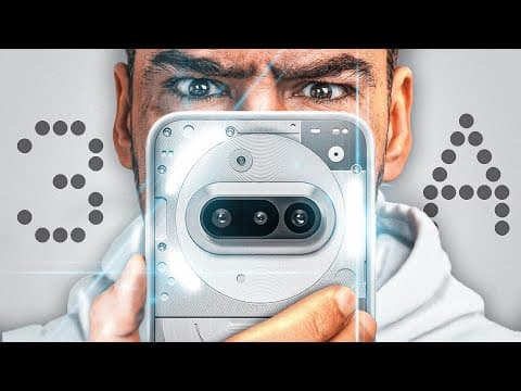 Ce Smartphone à 349€ va CHOQUER le marché en 2025 ! (Nothing Phone 3a) – Test &amp; Avis