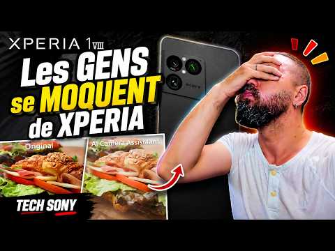 Le NOUVEAU XPERIA 1 VIII pointé du DOIGT, ON en RIGOLE ! - Sony