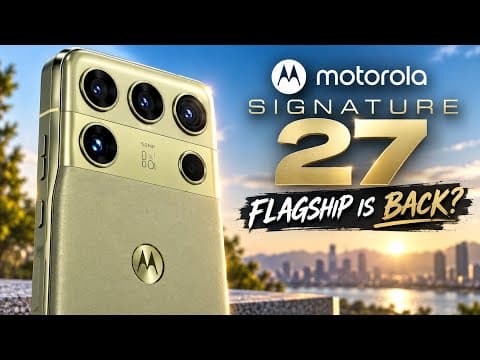 Motorola Signature 27: This Changes Everything for Motorola