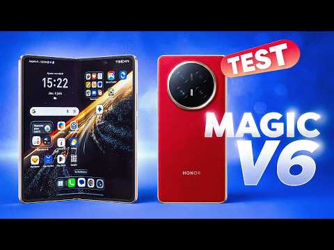 Le meilleur smartphone PLIABLE de 2026 ? Test du Honor Magic V6