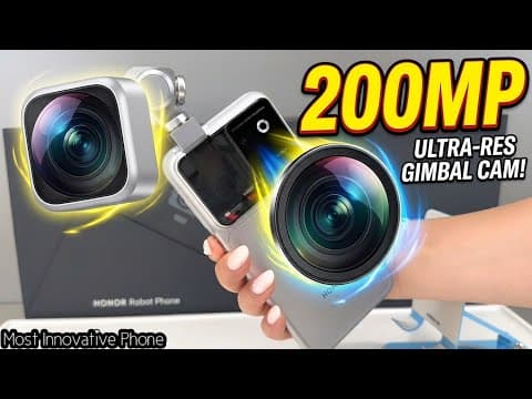 Honor Robot Phone Unboxing &amp; Camera Zoom Test | Unbelievable What's Going On?!