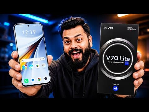 Vivo V70 Lite 5G Unboxing And Quick Review | Camera, Gaming, Battery &amp; First Look