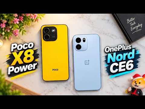Poco X8 Power vs OnePlus Nord CE6 Speedtest Comparison | AnTuTu | Geekbench