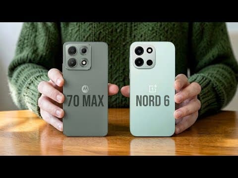Motorola Edge 70 Max Vs OnePlus Nord 6 || Which One is Better?