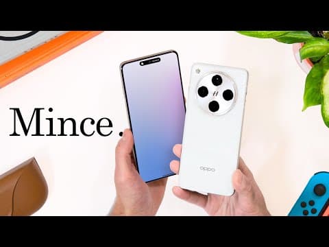 Je teste un Oppo (Find X8 Pro) pour la première fois, et...