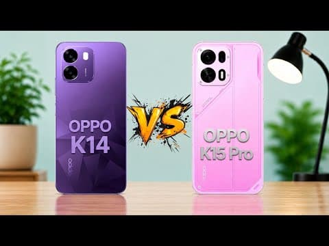 OPPO K14 vs OPPO K15 Pro 🔥 Camera, Performance &amp; Battery Test 2026