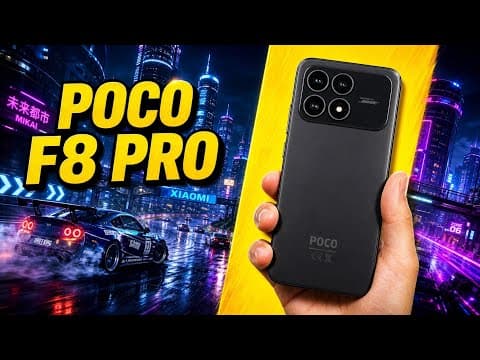 Xiaomi Poco F8 Pro : Je valide ! Test Complet