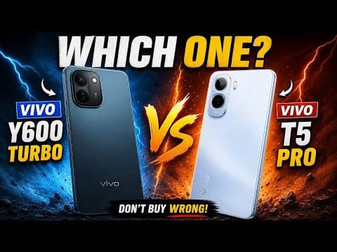 Vivo Y600 Turbo Vs Vivo T5 Pro