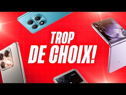 Les meilleurs smartphones Xiaomi, POCO, Redmi à choisir en 2025