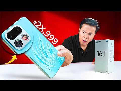 Realme 16T Unboxing &amp; Test - 8000mAh battery &amp; Sony Camera Phone