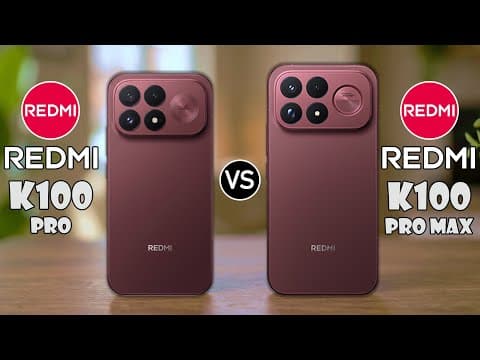 Redmi K100 Pro vs Redmi K100 Pro Max