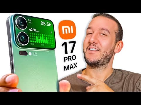 Test complet {FR} du XIAOMI 17 PRO MAX le changement c'est maintenant 😅
