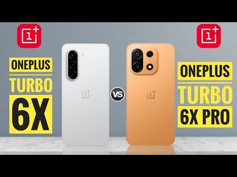 OnePlus Turbo 6X vs OnePlus Turbo 6X Pro : Full Comparison ⚡ Which is Best?